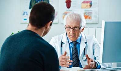 Bir doktor tarafından bir prostatit için doktora danışmanlık